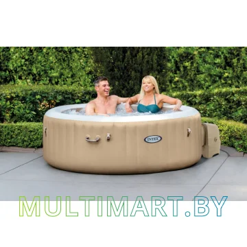 Надувной бассейн Intex Pure Spa Inflatable Hot Tub 28426 (196x71) картинка 5